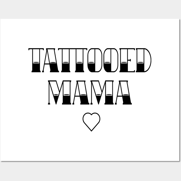 Tattooed Mama Wall Art by SybaDesign